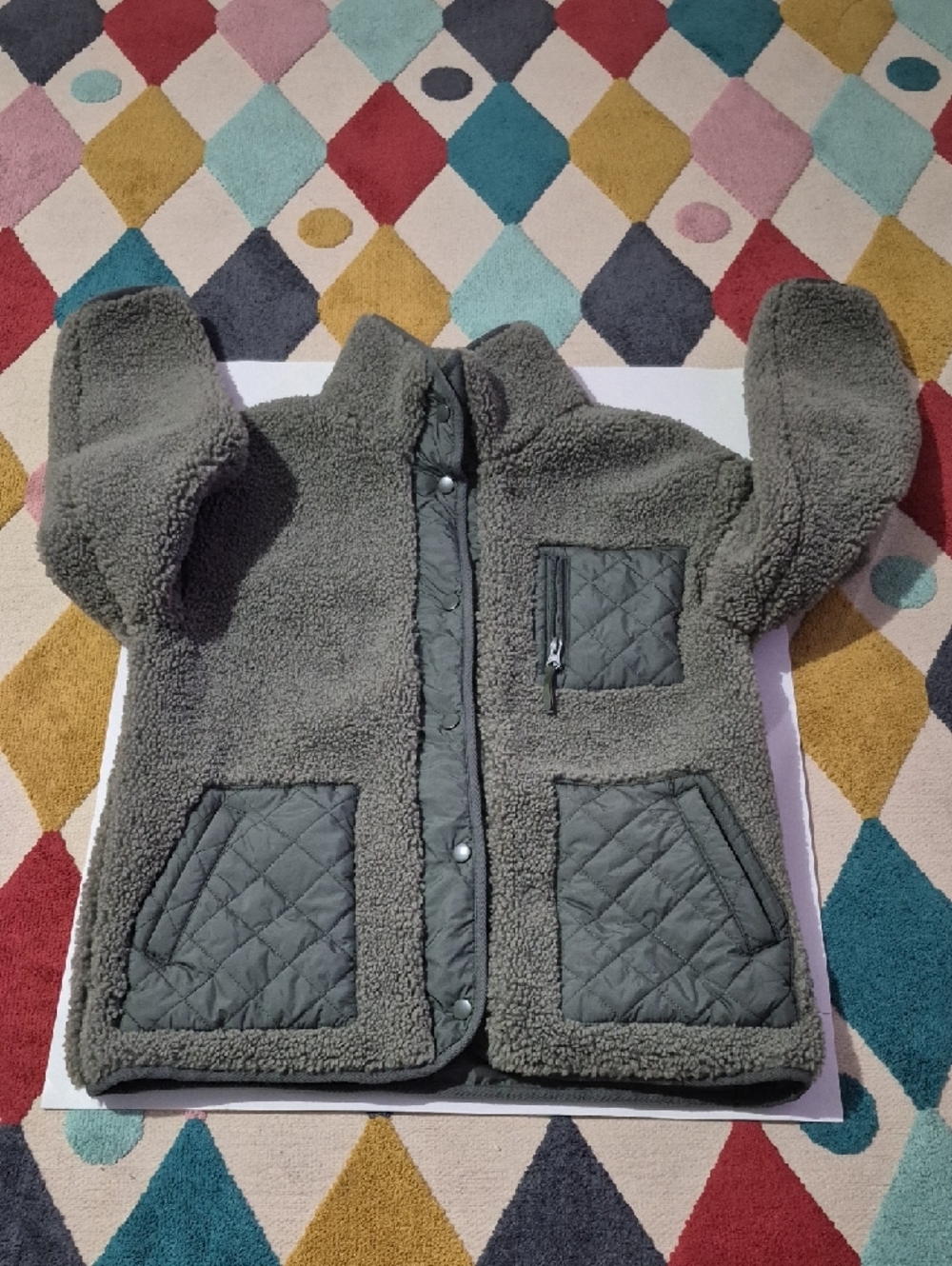 Bagatelle Collection Sherpa Teddy Jacket - Picture 3 of 8